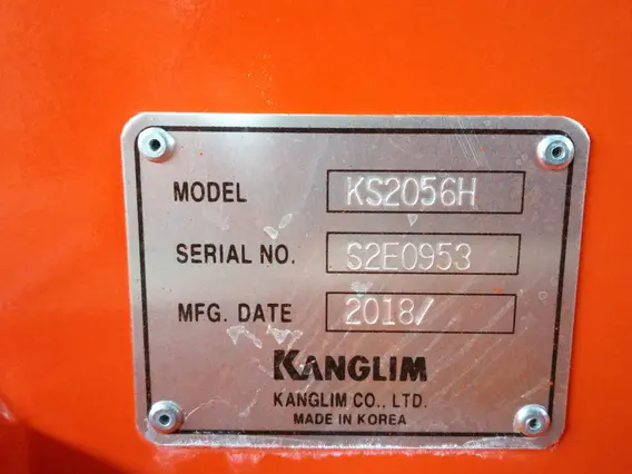 Кран-манипулятор Kanglim KS2056H 2018 года новый фото 9