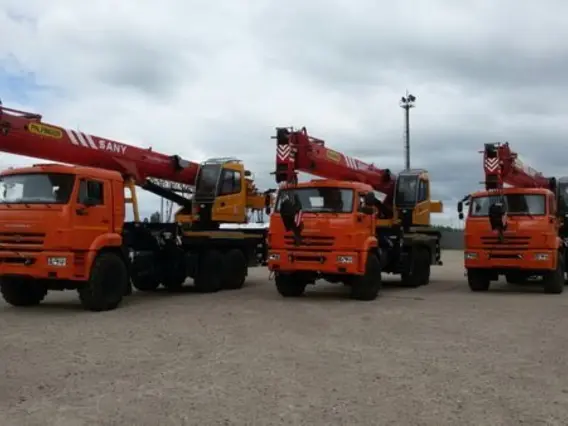 Автокран Камаз 43118 Sany КС-5572А 2026 года новый фото 2