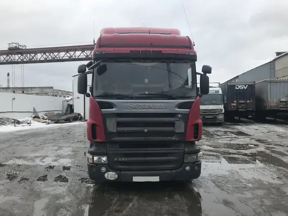 Тягач Scania R420 2007 года б/у фото 10