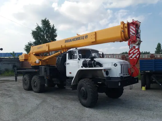 Автокран Урал 4320 Ивановец КС-45717-1 2026 года новый