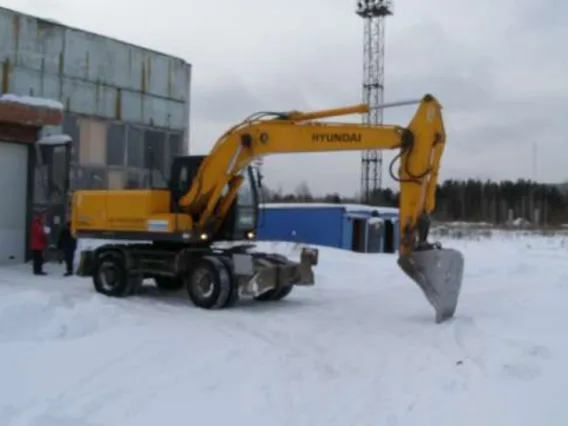 Экскаватор Hyundai R170-W 2008 года б/у фото 2