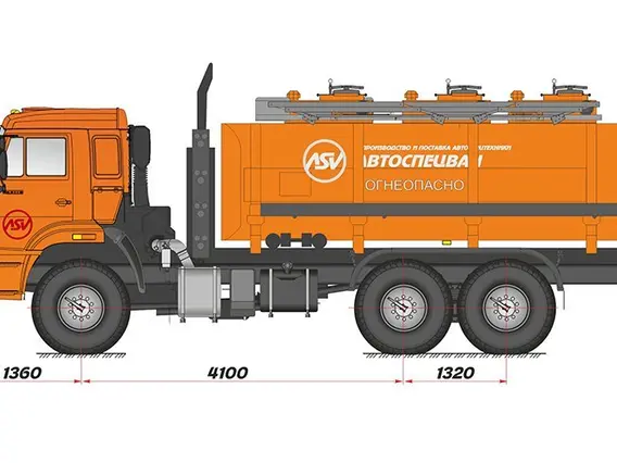 Бензовоз Камаз 65111-50 2019 года новый