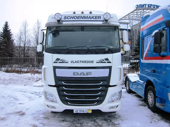 Тягач DAF xf 106.440 2015 года б/у фото 2