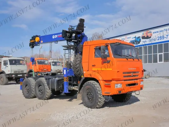 Тягач с КМУ Камаз 43118-3027-46 2018 года новый