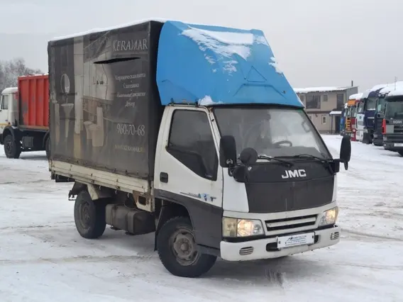 Тентованный грузовик JMC Carrying JX1051 2007 года б/у фото 3