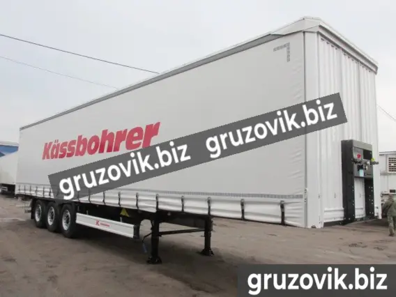 Шторный полуприцеп Kassbohrer Maxima XS Domestic Eco 2019 года б/у фото 5