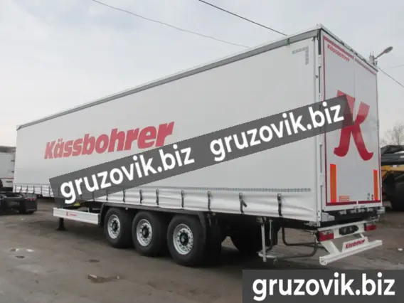 Шторный полуприцеп Kassbohrer Maxima XS Domestic Eco 2019 года б/у фото 4