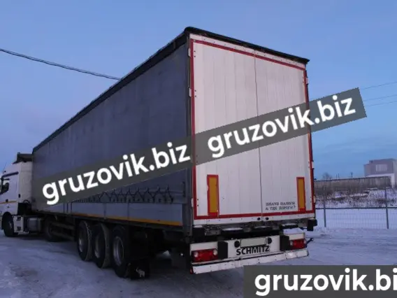 Шторный полуприцеп Schmitz Cargobull SCS 2 2013 года б/у фото 4