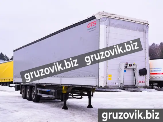 Шторный полуприцеп Schmitz SCS 24/L 2016 года б/у