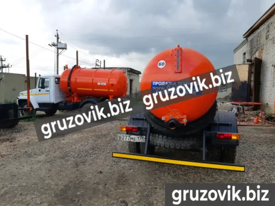 Вакуумная автоцистерна ГАЗ 3309 2008 года б/у фото 5