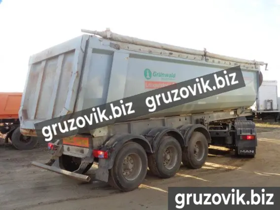 Самосвальный полуприцеп Grunwald 9539 2011 года б/у фото 3