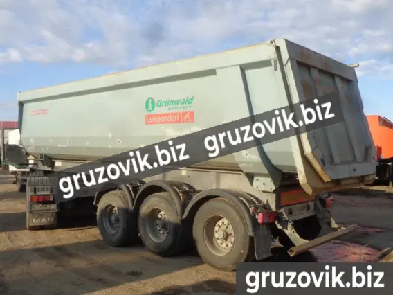 Самосвальный полуприцеп Grunwald 9539 2011 года б/у фото 4
