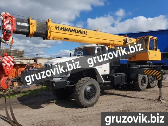 Автокран Урал 5557 2017 года новый фото 11