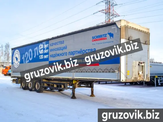 Шторный полуприцеп Schmitz SCS 24/L 2012 года б/у