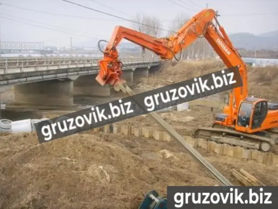 Навесное оборудование Вибропогружатели Daedong Ю. Корея 2019 года б/у фото 5