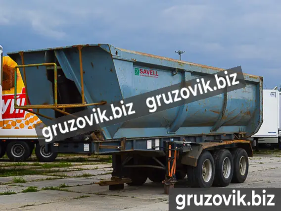 Самосвальный полуприцеп Savell 9828S 2012 года б/у