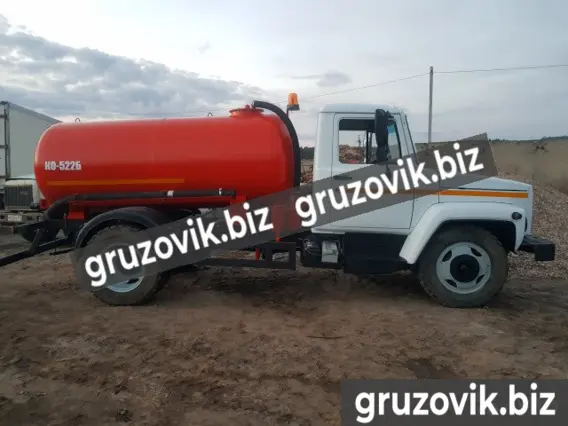 Вакуумная автоцистерна ГАЗ 3309 2019 года новый фото 3