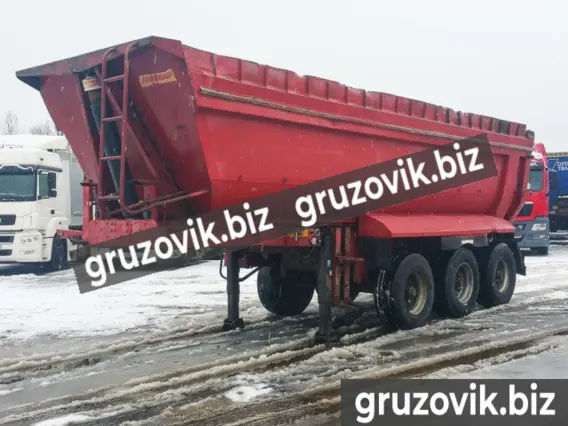 Самосвальный полуприцеп Fruehauf ychka 2003 года б/у фото 6