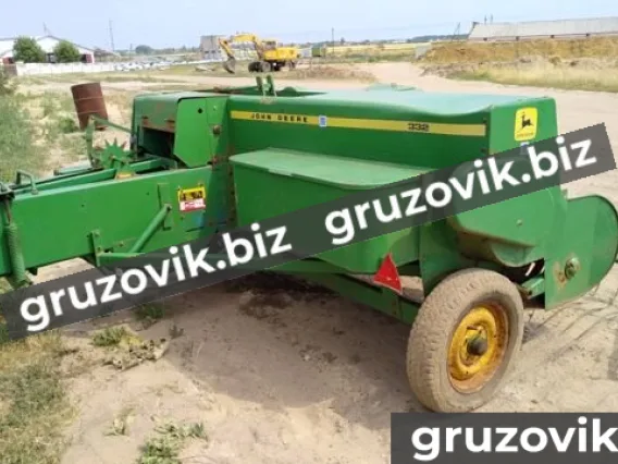 Пресс-подборщик John Deere 332  б/у фото 4