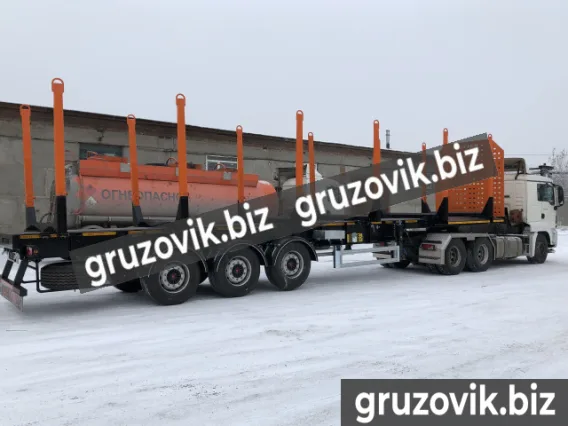 Полуприцеп-сортиментовоз Bitter лесовоз 2020 года новый фото 3