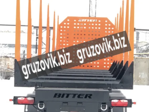 Полуприцеп-сортиментовоз Bitter лесовоз 2020 года новый фото 6
