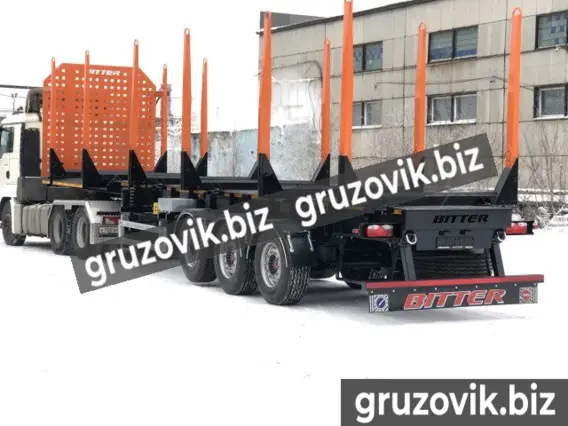 Полуприцеп-сортиментовоз Bitter лесовоз 2020 года новый фото 5