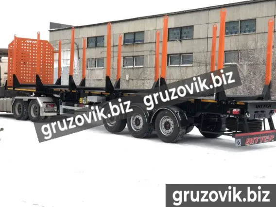 Полуприцеп-сортиментовоз Bitter лесовоз 2020 года новый фото 6