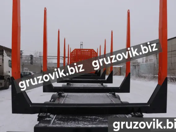 Полуприцеп-сортиментовоз Bitter Сортиментовоз-лесовоз 2020 года новый фото 15