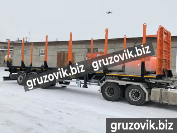 Полуприцеп-сортиментовоз Bitter Сортиментовоз-лесовоз 2020 года новый фото 3