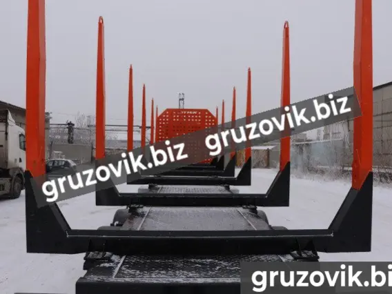 Полуприцеп-сортиментовоз Bitter Сортиментовоз-лесовоз 2020 года новый фото 8