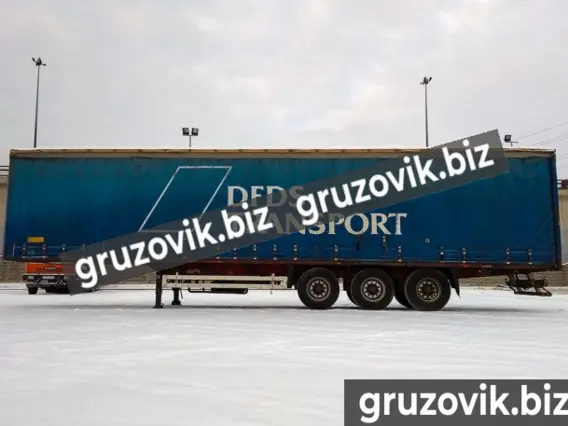 Шторный полуприцеп Krone SDP 27 2003 года б/у фото 3
