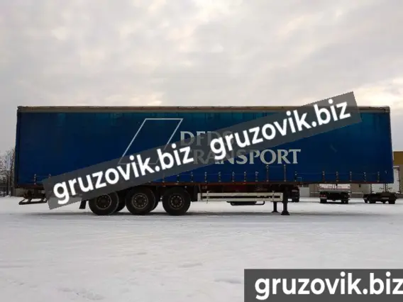 Шторный полуприцеп Krone SDP 27 2003 года б/у фото 7
