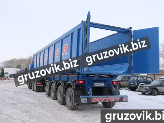 Самосвальный полуприцеп Bitter ломовоз 2020 года новый фото 10