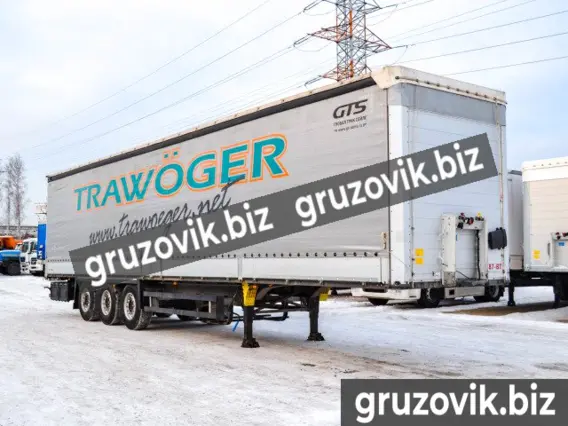 Шторный полуприцеп Schmitz SCS 24/L 2016 года б/у