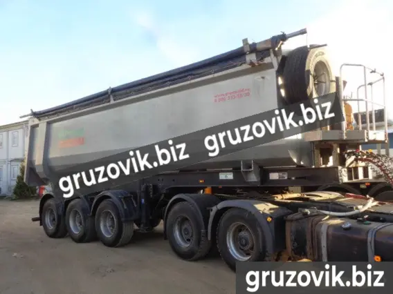 Самосвальный полуприцеп Grunwald 9453 2013 года б/у фото 6