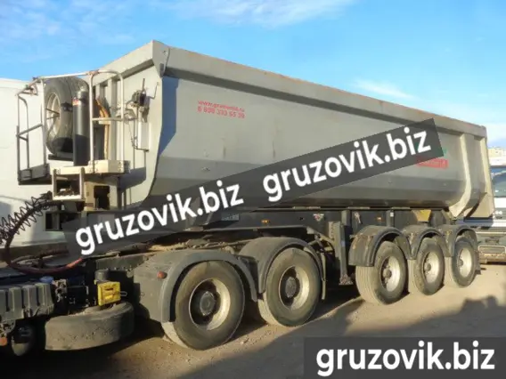 Самосвальный полуприцеп Grunwald 9453 2013 года б/у фото 7