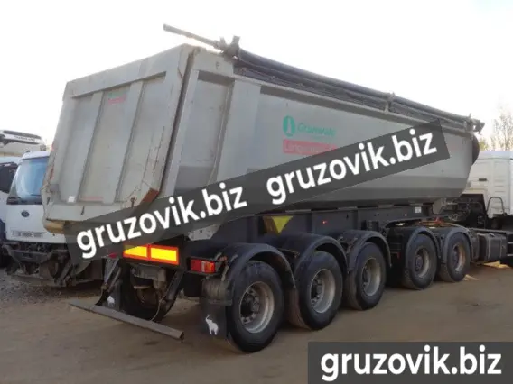 Самосвальный полуприцеп Grunwald 9453 2013 года б/у фото 8