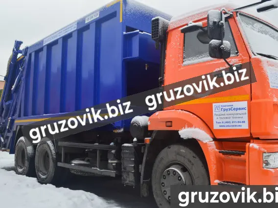 Мусоровоз Камаз 65115 БМ 7028 2019 года новый фото 2