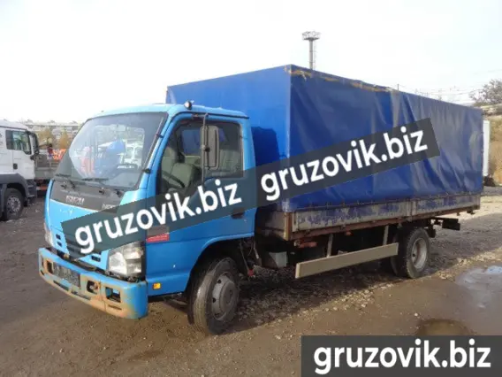 Тентованный грузовик Isuzu NQR 75P 2009 года б/у фото 6