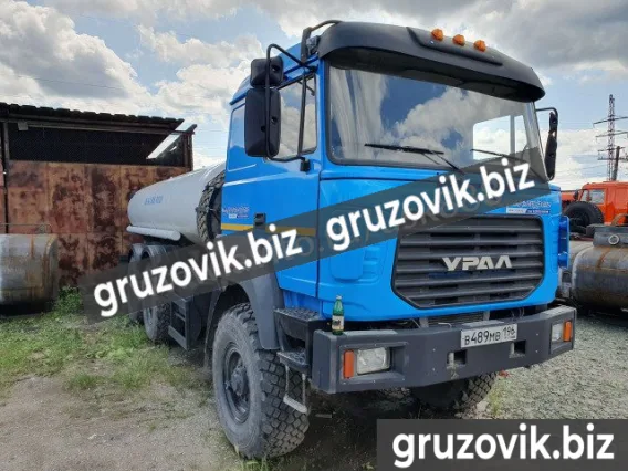 Пищевая автоцистерна АЦПТ Урал 43206 2015 года б/у фото 2