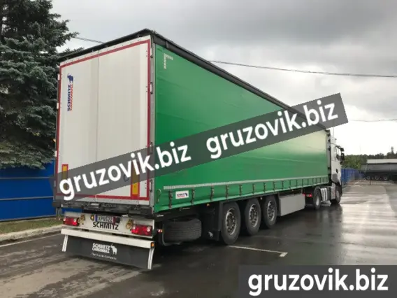 Шторный полуприцеп Schmitz CARGOBULL SCB*S3T 2016 года б/у