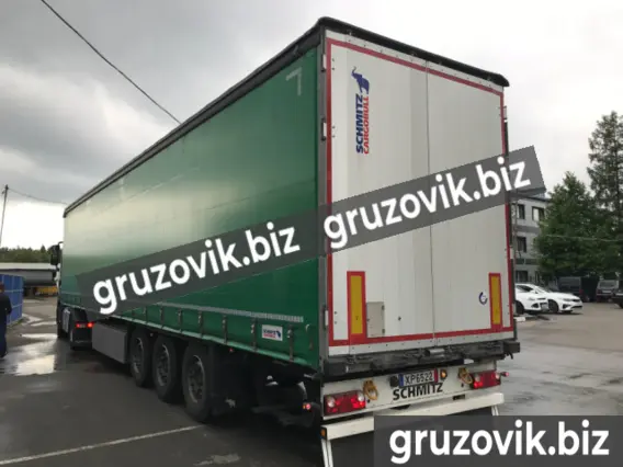 Шторный полуприцеп Schmitz CARGOBULL SCB*S3T 2016 года б/у фото 4
