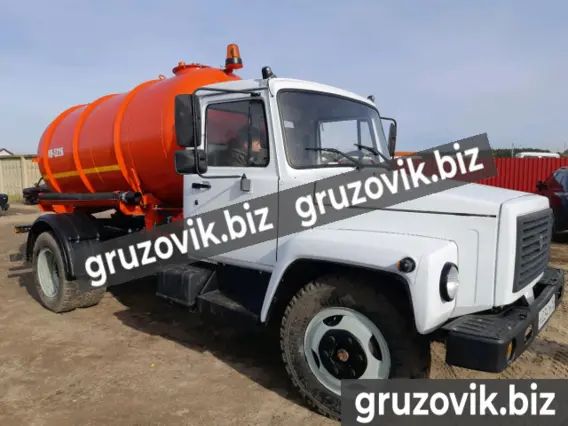 Вакуумная автоцистерна ГАЗ 3309 2013 года б/у фото 4