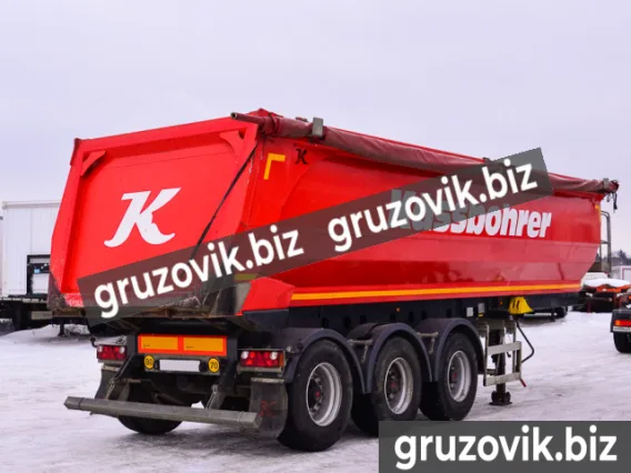 Самосвальный полуприцеп Kassbohrer DL 2017 года б/у фото 6