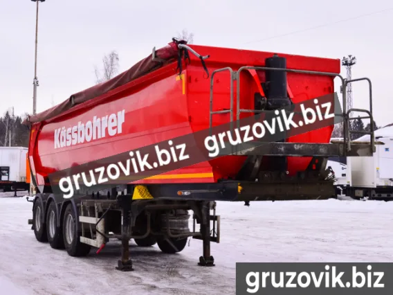 Самосвальный полуприцеп Kassbohrer DL 2017 года б/у фото 7