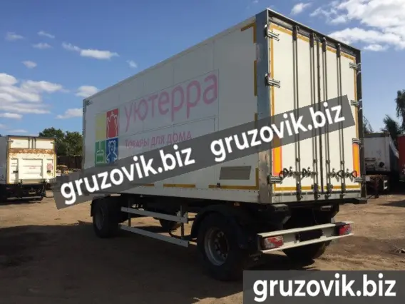 Полуприцеп-фургон IPV изотермический 2012 года б/у фото 4