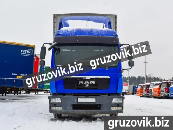 Тентованный грузовик MAN TGL 8.220 2011 года б/у фото 2