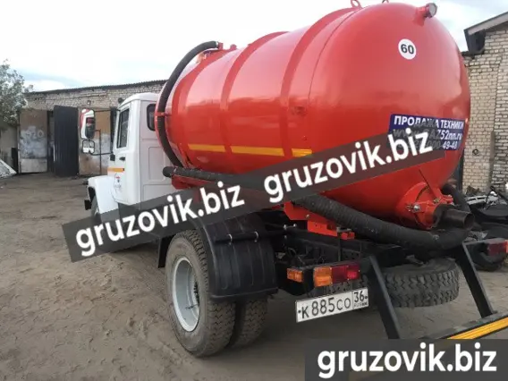 Вакуумная автоцистерна ГАЗ Ассенизатор 2019 года новый фото 11