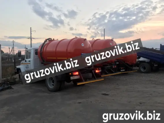 Вакуумная автоцистерна ГАЗ Ассенизатор 2019 года новый фото 9