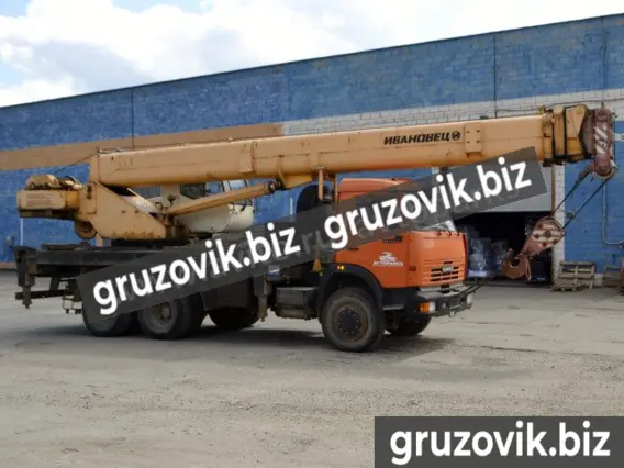 Автокран Камаз 43118 Ивановец КС-45717К-1Р 2026 года новый фото 6